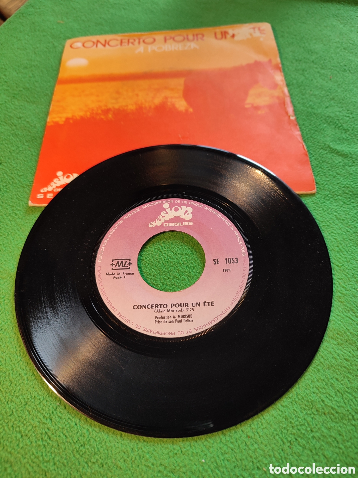 Discos de vinilo: Alain Morisod - Concerto pour un ete - Foto 2