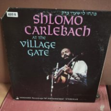 Discos de vinilo: SHLOMO CARLEBACH AT THE VILLAGE GATE - LP VANGUARD.