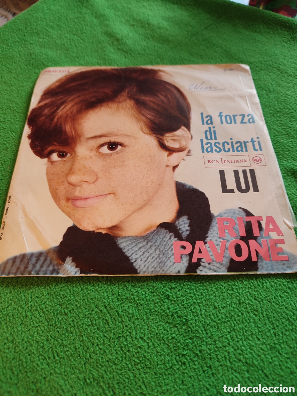 Discos de vinilo: Rita Pavone - Lui single italiana - Foto 1