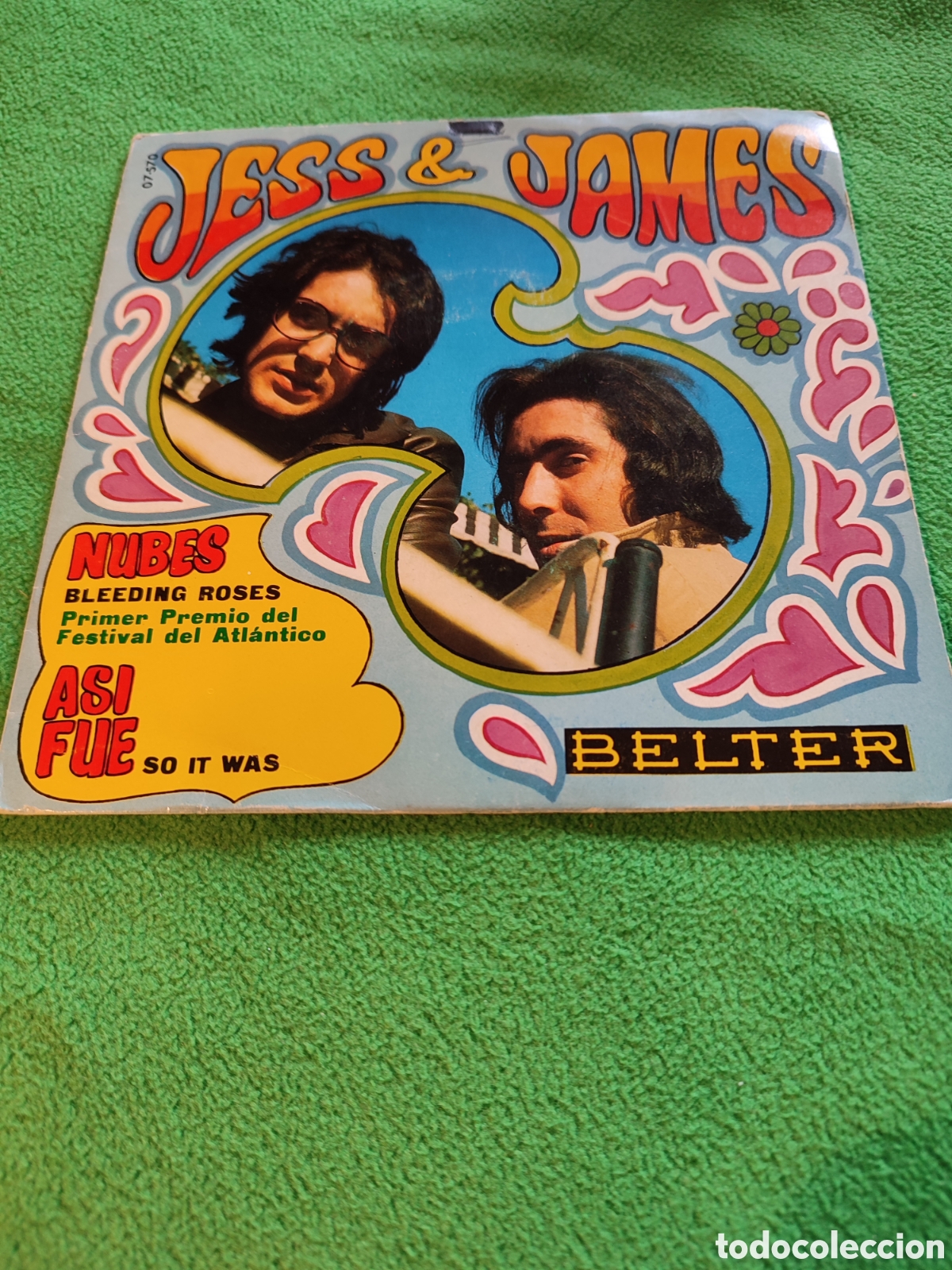 Discos de vinilo: Jess & James - Nubes - Foto 1