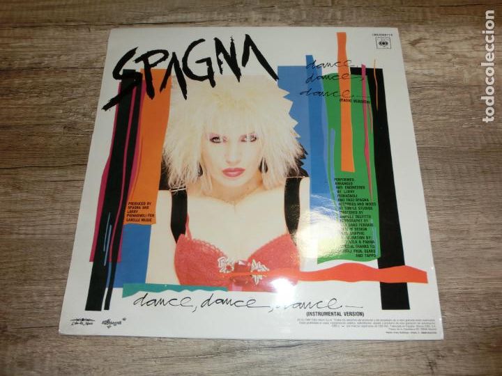 Discos de vinilo: SPAGNA - DANCE, DANCE, DANCE - Foto 2