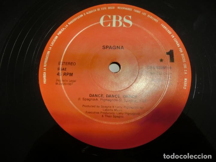 Discos de vinilo: SPAGNA - DANCE, DANCE, DANCE - Foto 3