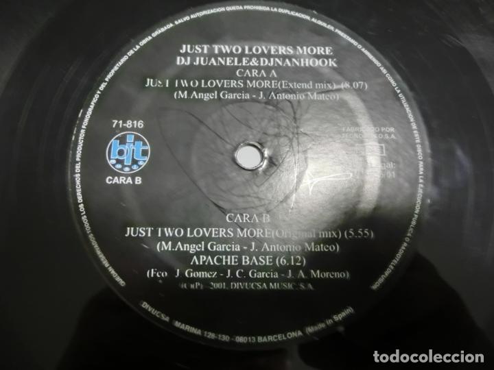 Discos de vinilo: DJ JUANELE & DJ NANHOOK - JUST TWO LOVERS MORE - Foto 3