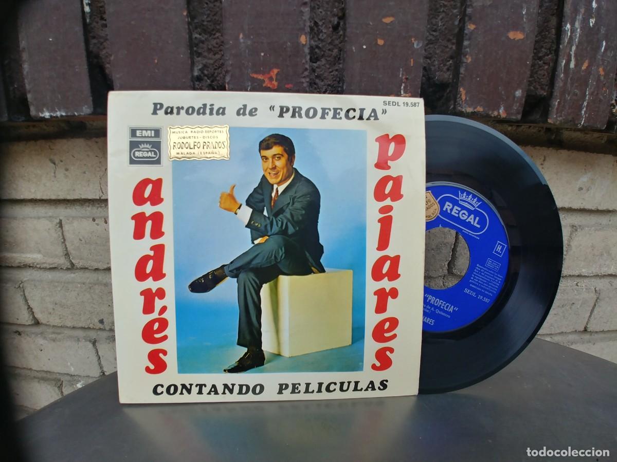 Discos de vinilo: ANDRES PAJARES-SINGLE PROFECIA - Foto 1