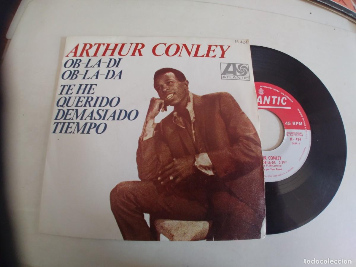 Discos de vinilo: ARTHUR CONLEY-SINGLE OB LA DI OB LA DA-BUEN ESTADO - Foto 1