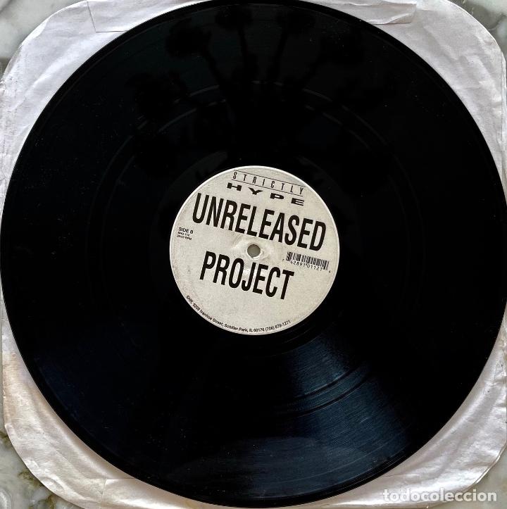 Discos de vinilo: STRICTLY HYPE, UNRELEASED PROJECT. MAXI SINGLE 5 TEMAS - Foto 2