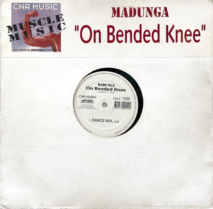 Discos de vinilo: MADUNGA. ON BENDED KNEE. MAXISINGLE 2 TEMAS - Foto 1