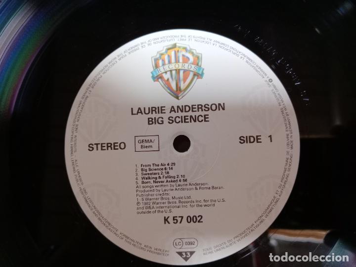 Discos de vinilo: Laurie Anderson - Big science - Foto 6