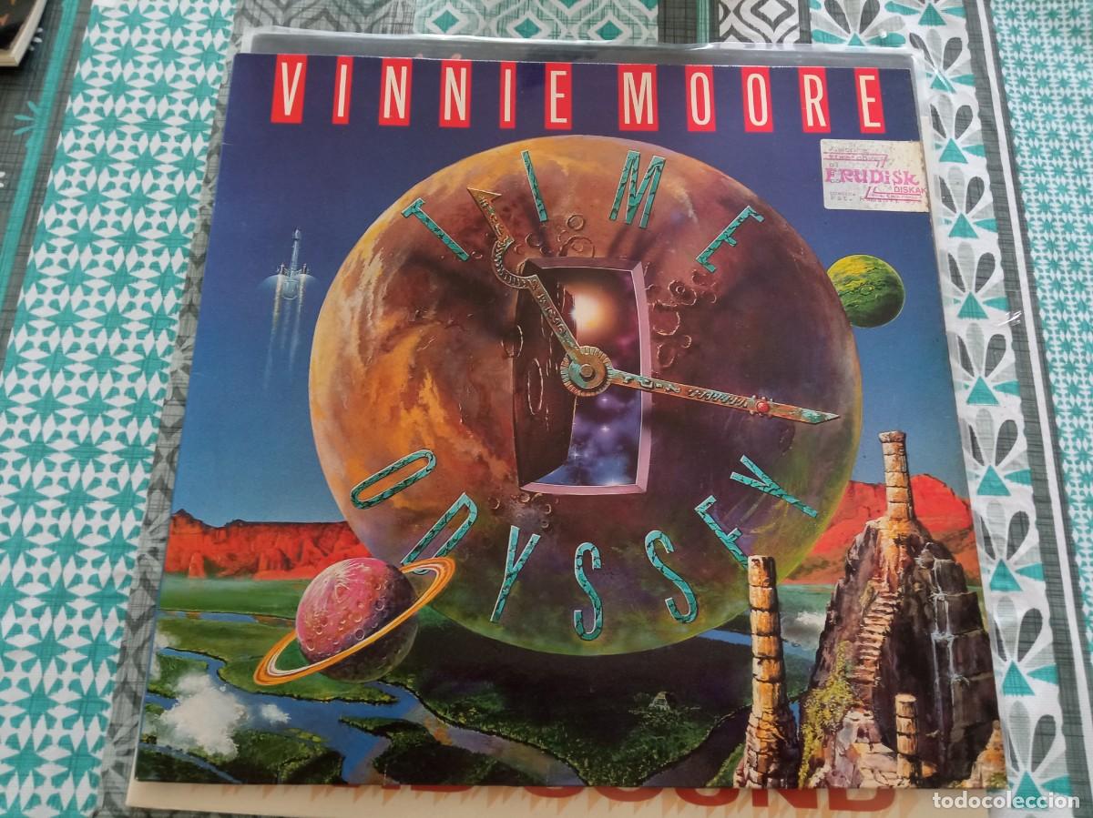 Discos de vinilo: Vinnie Moore &lrm;&ndash; Time Odyssey LP 1988 - Foto 1