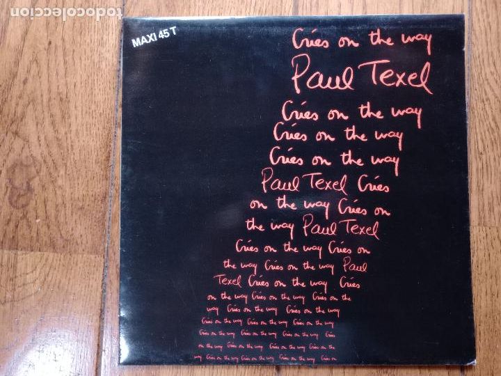 Discos de vinilo: Paul Texel - cries on the way - Foto 1