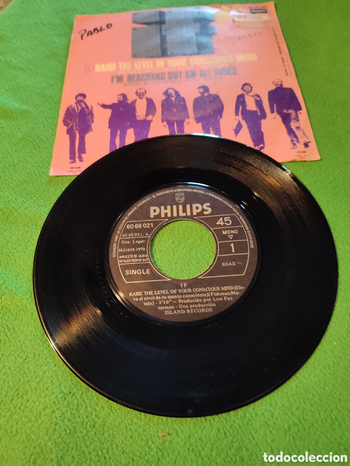 Discos de vinilo: IF - Raise the level of.... - Foto 2