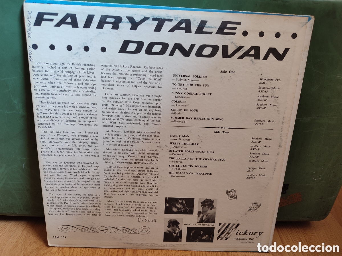 Discos de vinilo: Donovan Fairy tale - Foto 2
