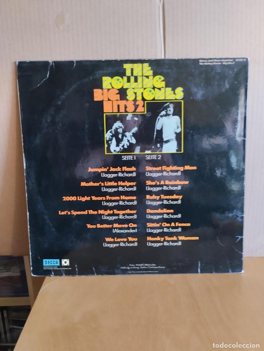 Discos de vinilo: THE ROLLING STONES ---- BIG HITS 2 - Foto 2