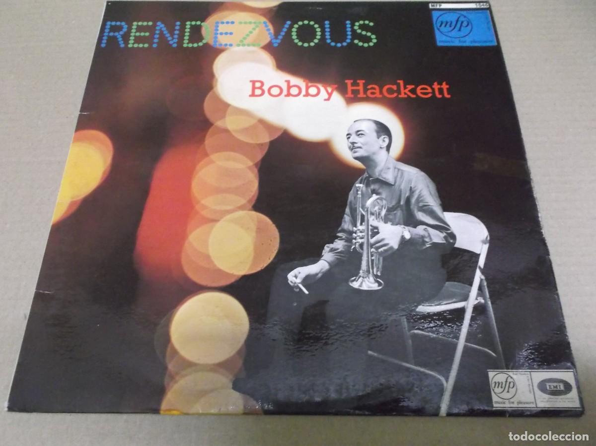 Discos de vinilo: BOBBY HACKETT (LP) RENDEZVOUS A&Ntilde;O 1957 &ndash; EDICION U.K. - Foto 1