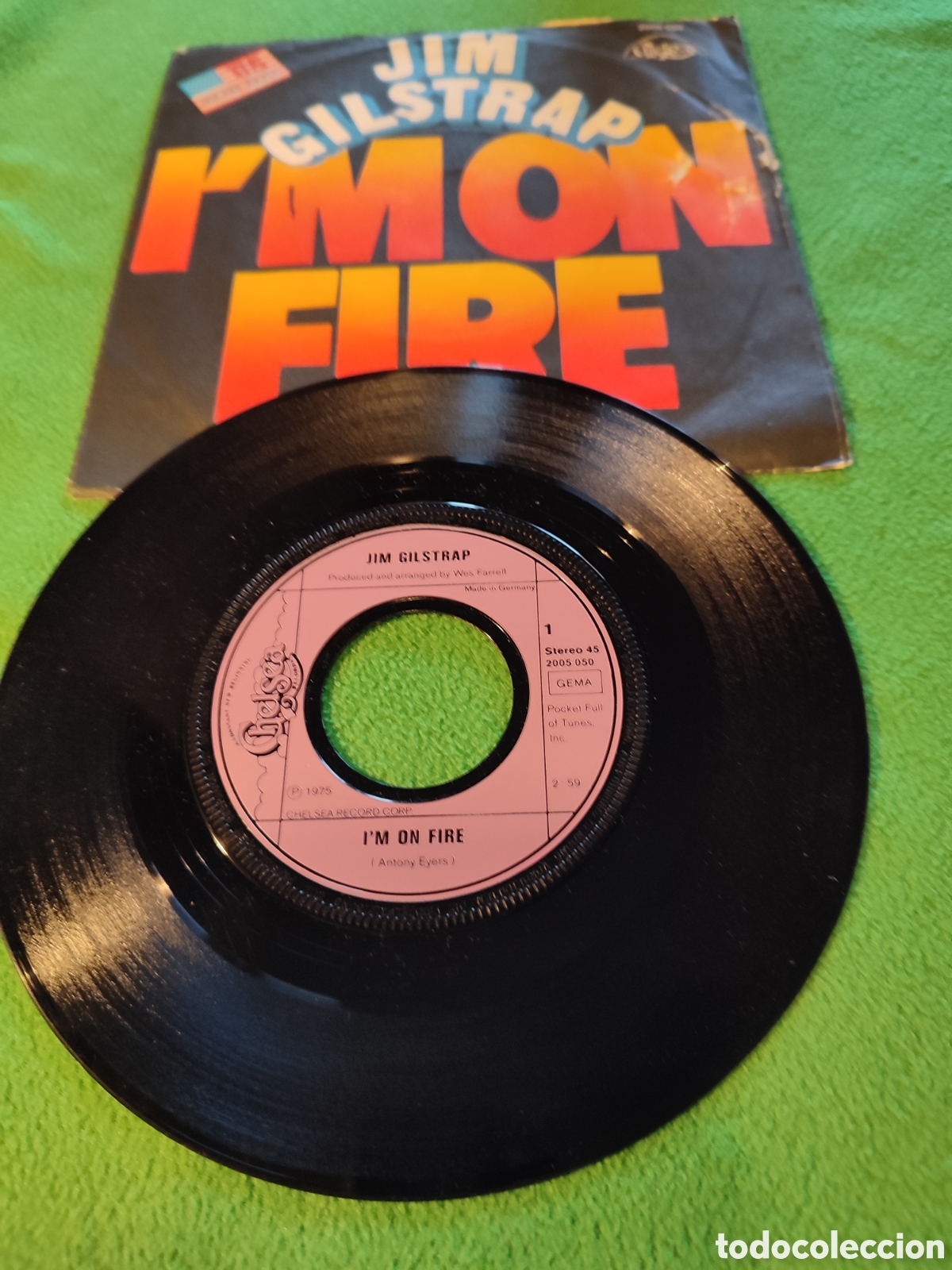 Discos de vinilo: Jim Gilstrap - Im on fire - Foto 2