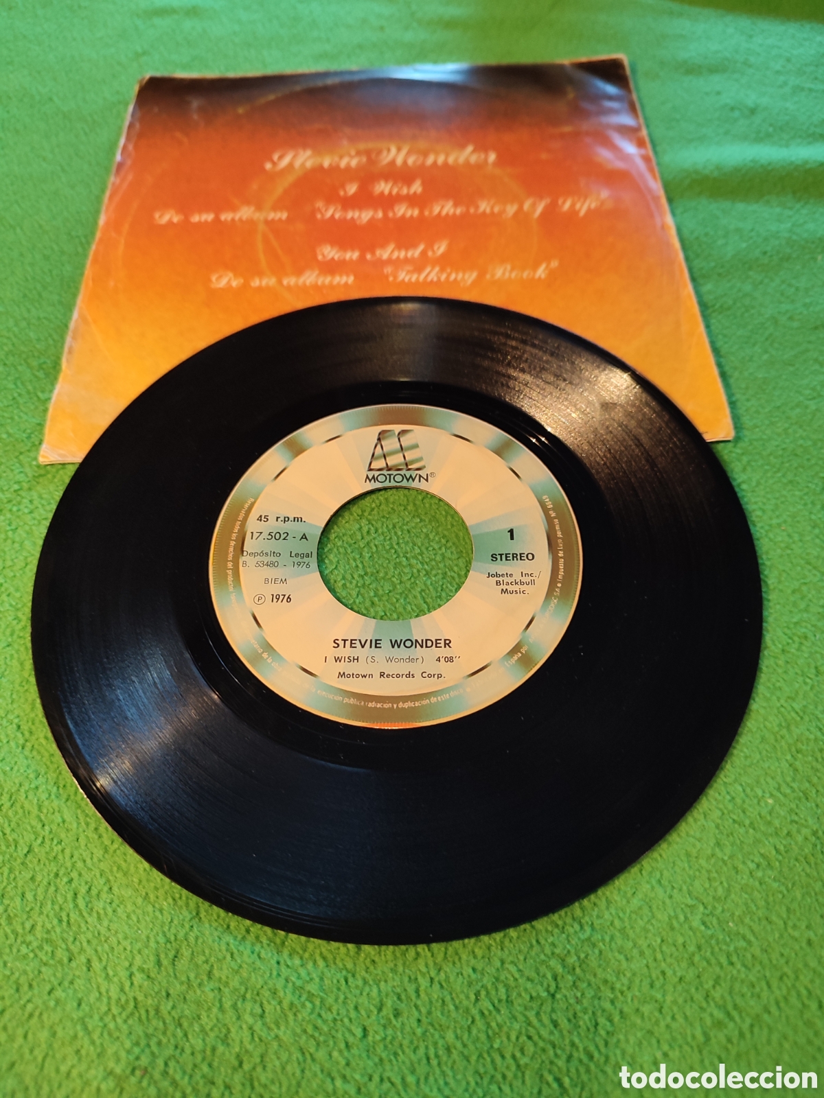 Discos de vinilo: Stevie Wonder - I wish - Foto 2