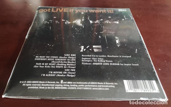 Discos de vinilo: ROLLING STONES - GOT LIVE IF YOUWANT IT - 2004 - Foto 2