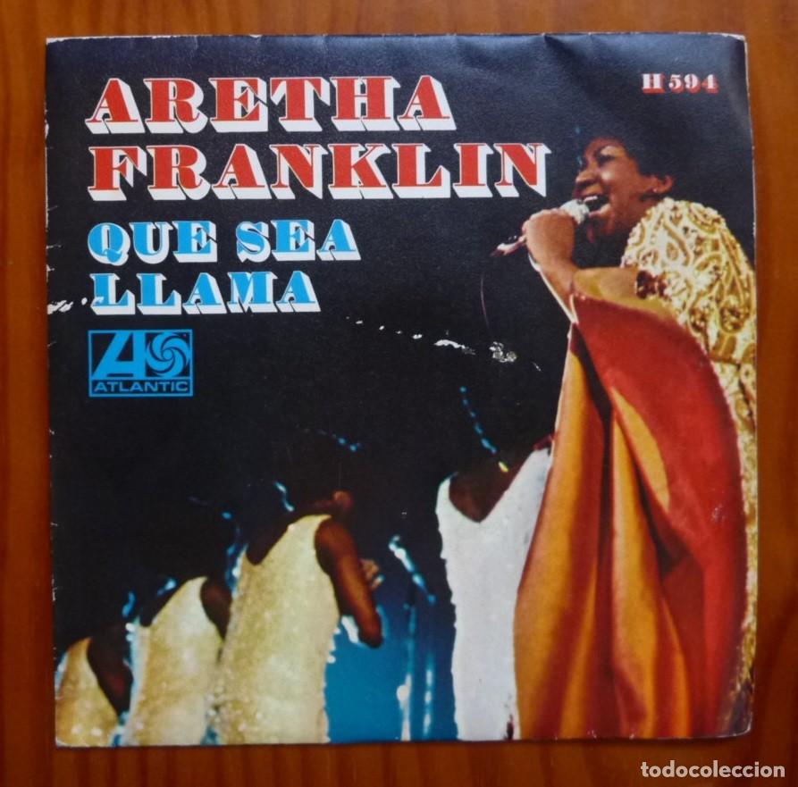Discos de vinilo: ARETHA FRANKLIN / QUE SEA / 1970 / SINGLE - Foto 1