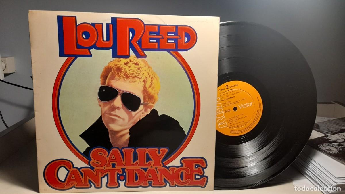 Discos de vinilo: LP LOU REED : SALLY CAN&acute;T DANCE - Foto 1