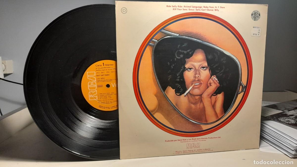 Discos de vinilo: LP LOU REED : SALLY CAN&acute;T DANCE - Foto 2