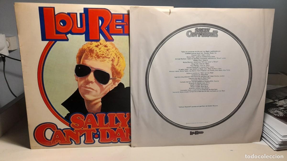 Discos de vinilo: LP LOU REED : SALLY CAN&acute;T DANCE - Foto 4