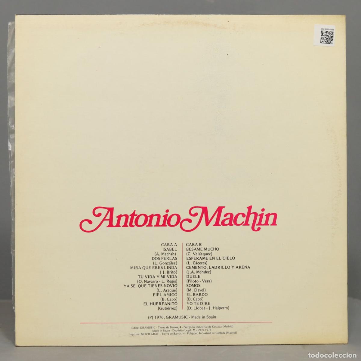 Discos de vinilo: LP. Antonio Machin - Foto 2
