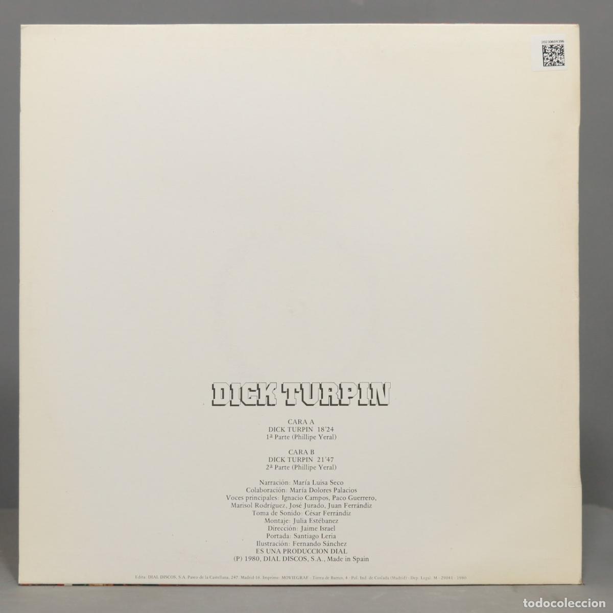 Discos de vinilo: LP. Philippe Yeral &ndash; Dick Turpin - Foto 2