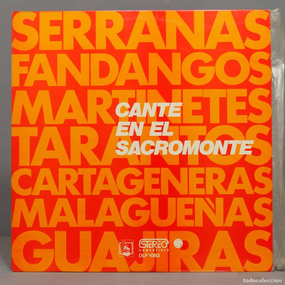 Discos de vinilo: LP. Cante En El Sacromonte - Foto 1