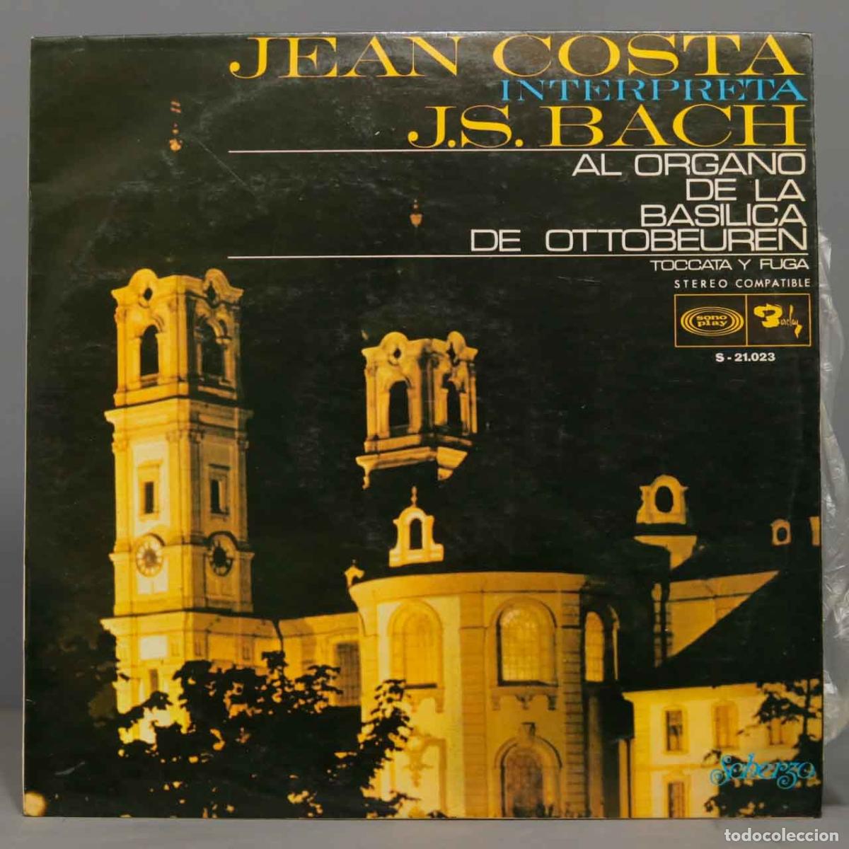 Discos de vinilo: LP. Jean Costa INTEPRETA Bach - Foto 1