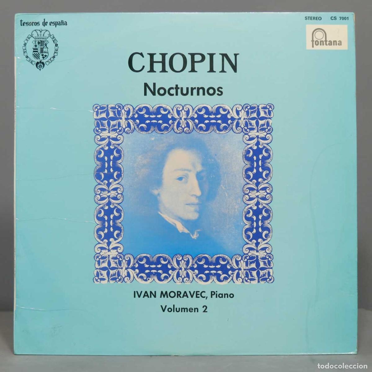 Discos de vinilo: LP. CHOPIN. NOCTURNOS. MORAVEC - Foto 1