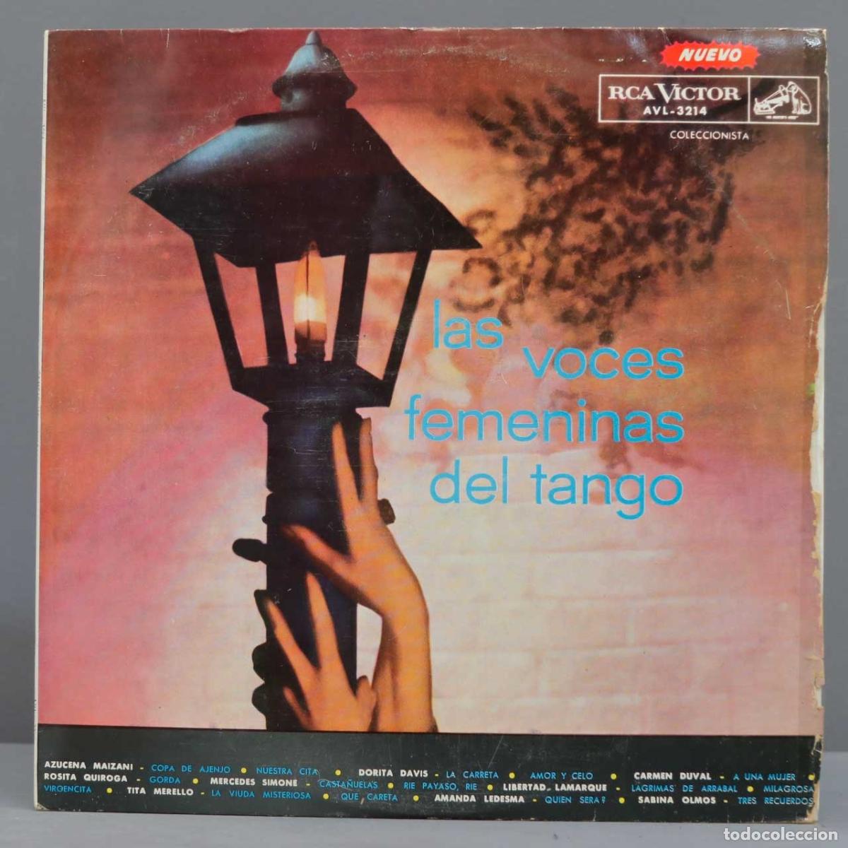 Disques de vinyle: LP. Las Voces Femeninas Del Tango