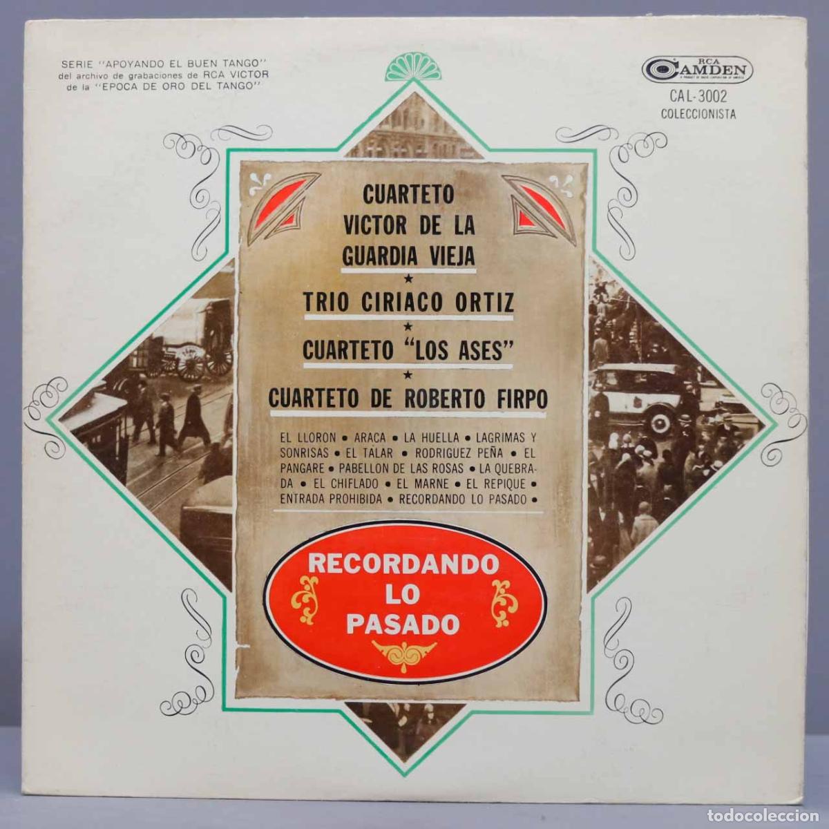 Discos de vinilo: LP. Various &ndash; Recordando Lo Pasado - Foto 1