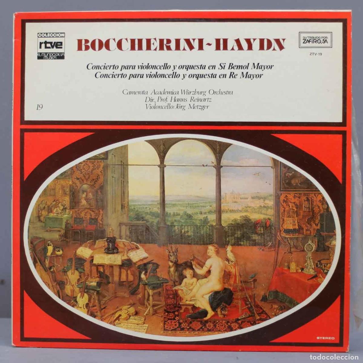 Discos de vinilo: LP. BOCCHERINI-HAYDN. RTVE. 19 - Foto 1