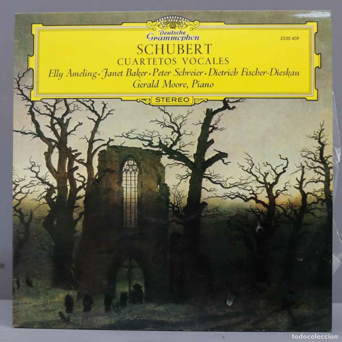 Discos de vinilo: LP. Moore &ndash; Cuartetos Vocales. SCHUBERT - Foto 1