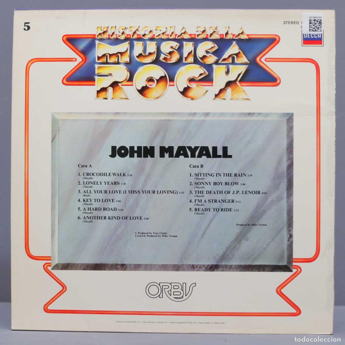 Discos de vinilo: LP. John Mayall &ndash; John Mayall - Foto 2