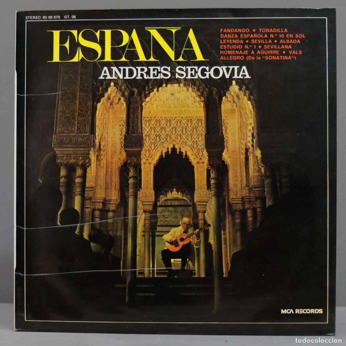 Discos de vinilo: LP. Segovia &ndash; Espa&ntilde;a - Foto 1
