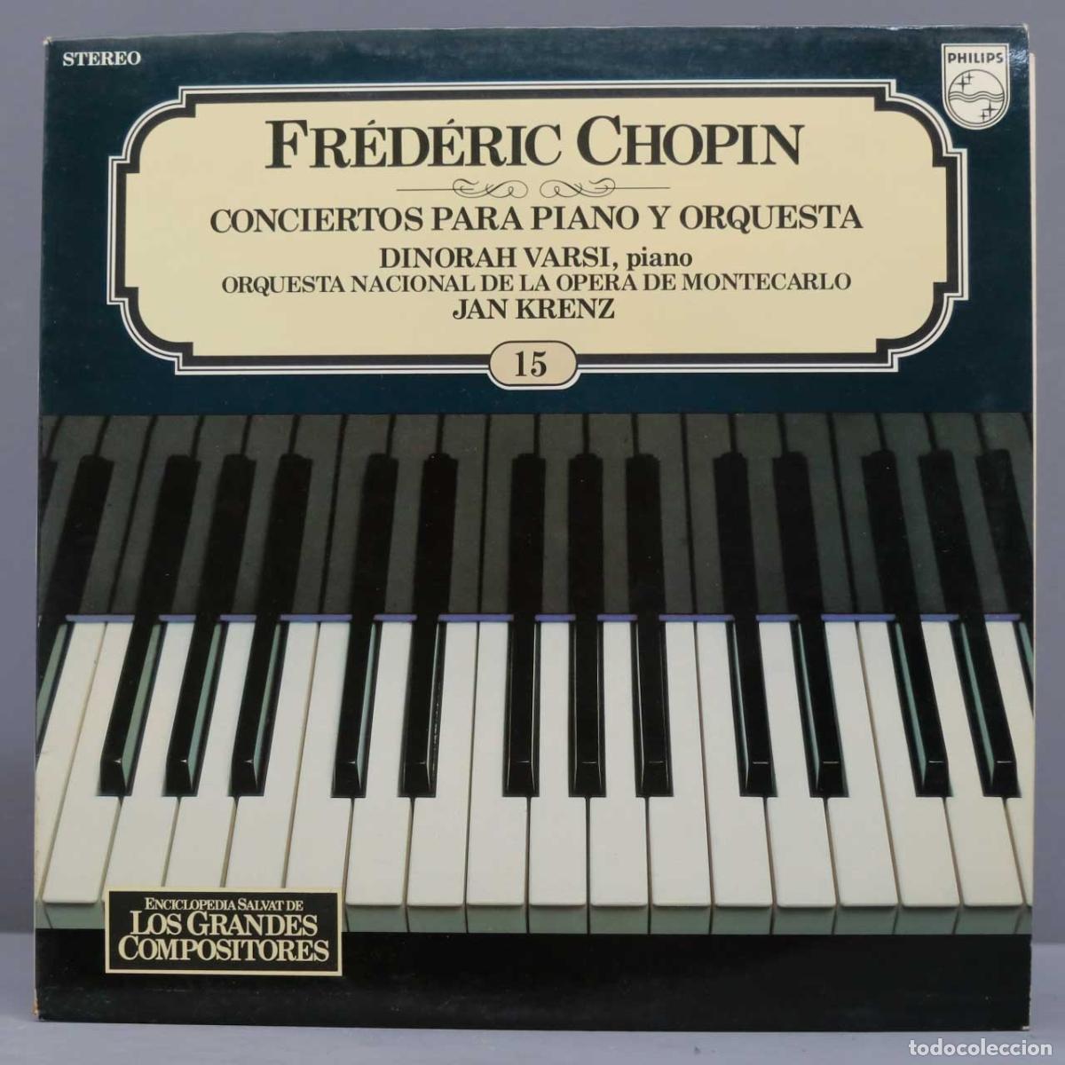 Dischi in vinile: LP. CHOPIN. 14. GRANDES COMPOSITORES SALVAT