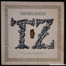 Discos de vinilo: TAHÚRES ZURDOS – EDIPO. VINILO, 12”, 33 ⅓ RPM, EP, PROMO