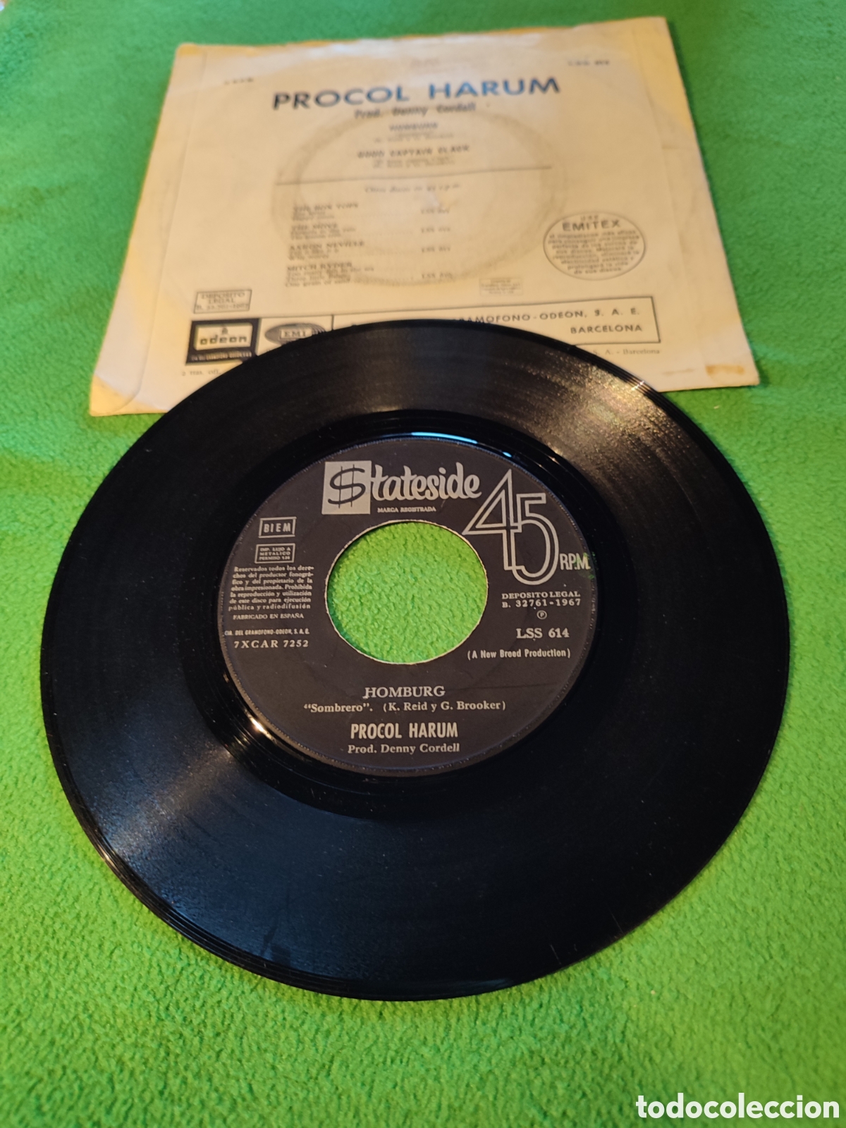 Discos de vinilo: Procol Harum - Homburg - Foto 2