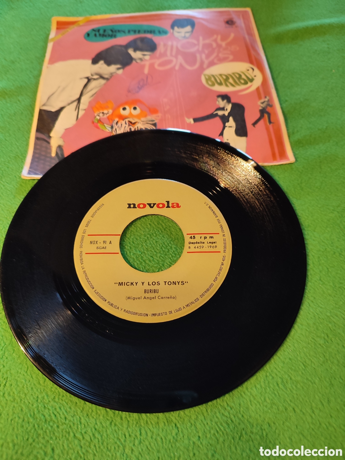 Discos de vinilo: Micky y los Tonys - Buribu - Foto 2