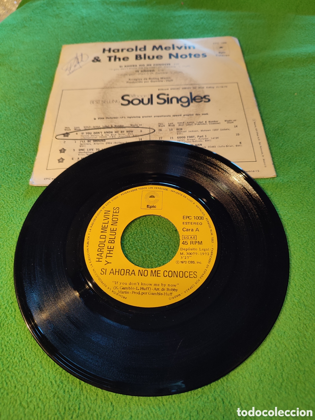 Discos de vinilo: Harold Melvin & The Blue Notes - Si ahora ... - Foto 2