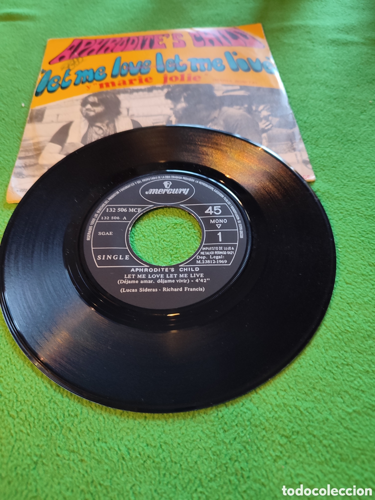 Discos de vinilo: Aphrodites Child - Marie Jolie - Foto 2