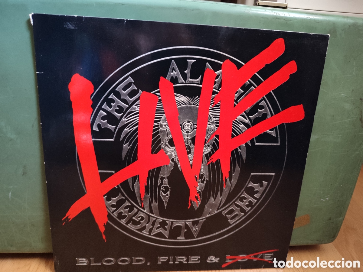 Discos de vinilo: The almigthy Blood, fire & live lp - Foto 1