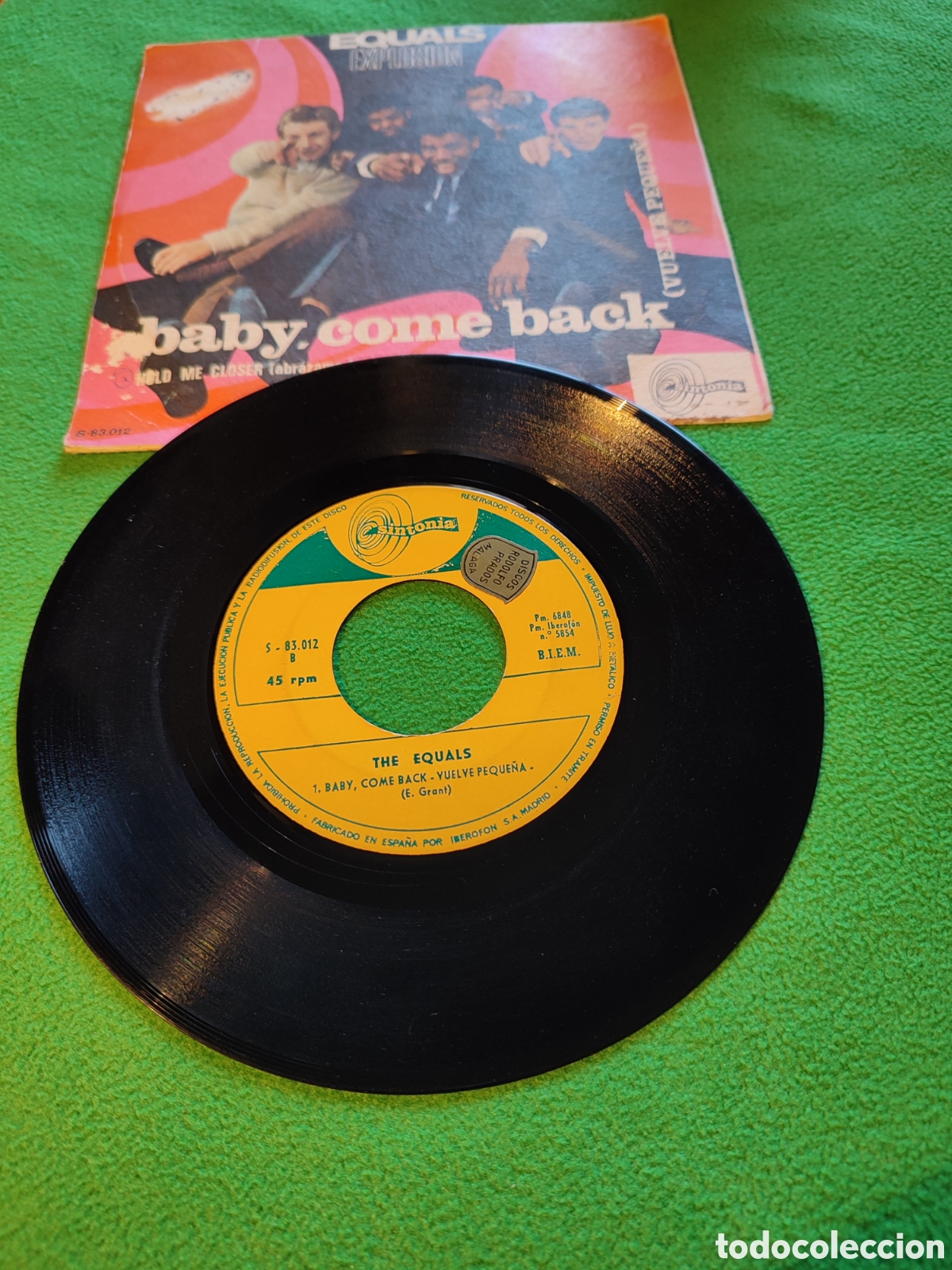 Discos de vinilo: Equals - Baby , come Back - Foto 2