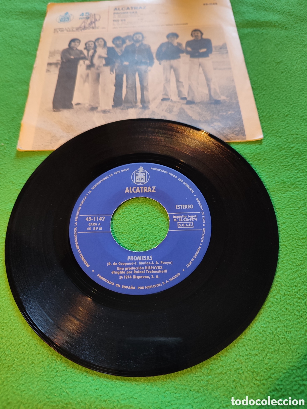 Discos de vinilo: Alcatraz - Promesas Vinilo single - Foto 2