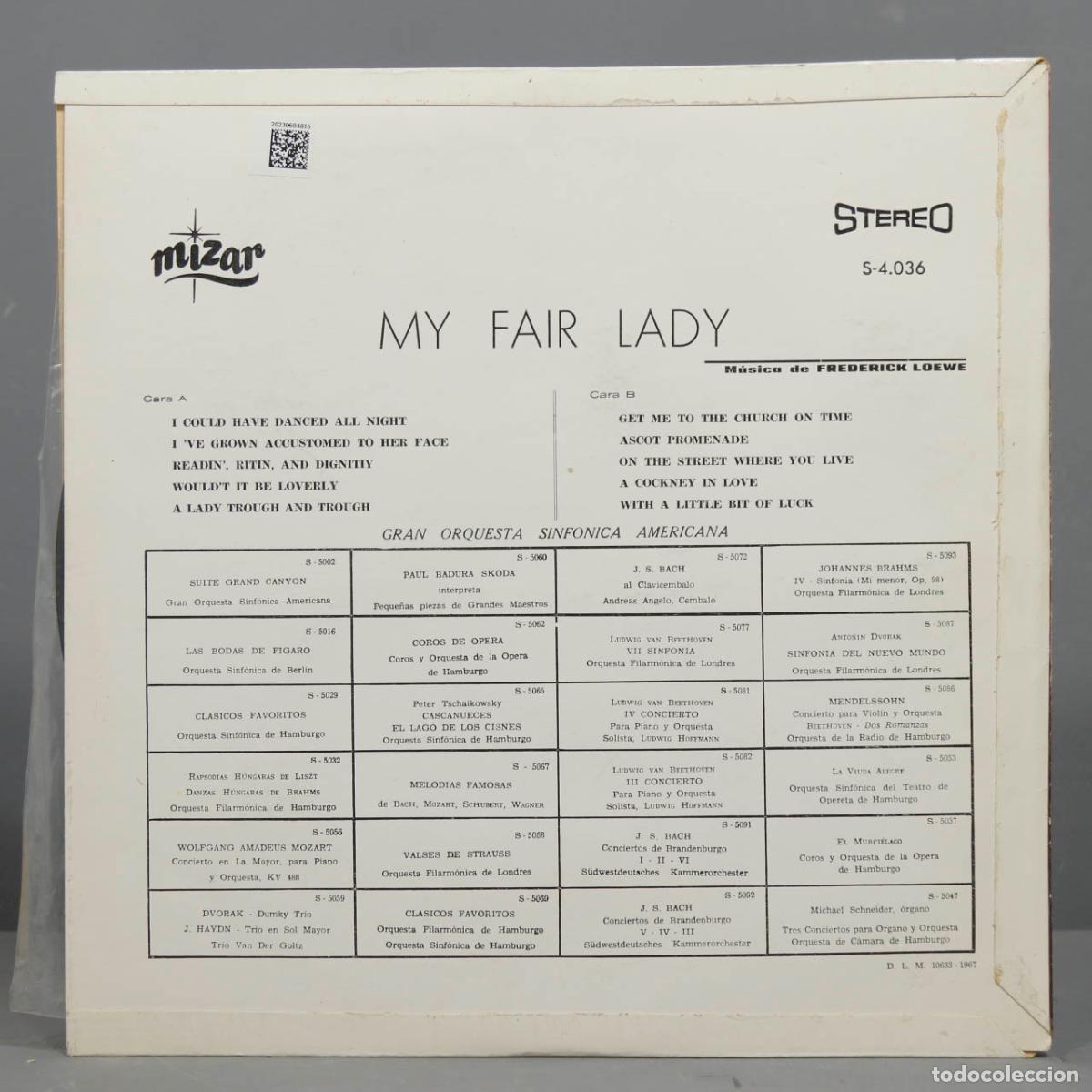 Discos de vinilo: LP. MY FAIR LADY. LOEWE - Foto 2