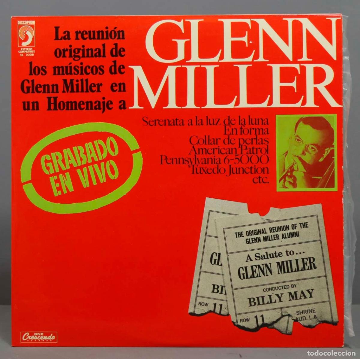 Discos de vinilo: LP. HOMENAJE A GLENN MILLER - Foto 1