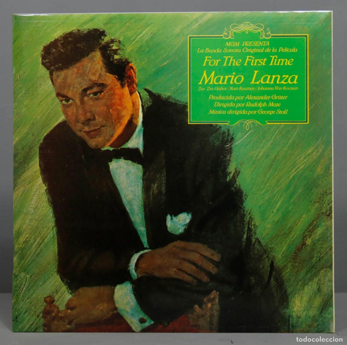 Discos de vinilo: LP. THE FIRST TIME. MARIO LANZA. STOLL - Foto 1