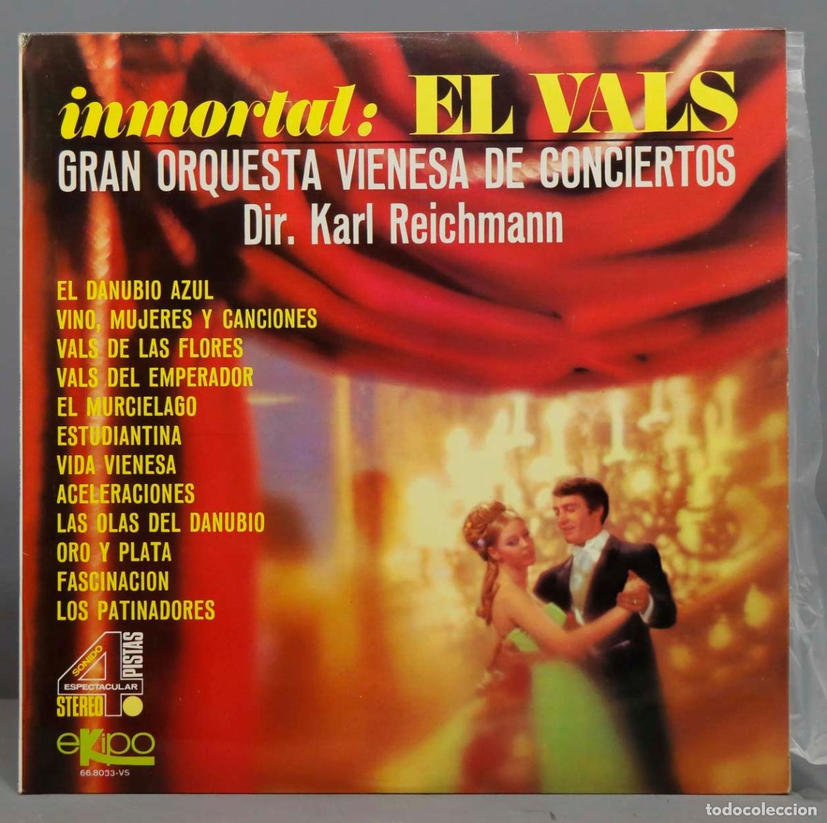 Discos de vinilo: LP. INMORTAL. EL VALS. REICHMANN - Foto 1
