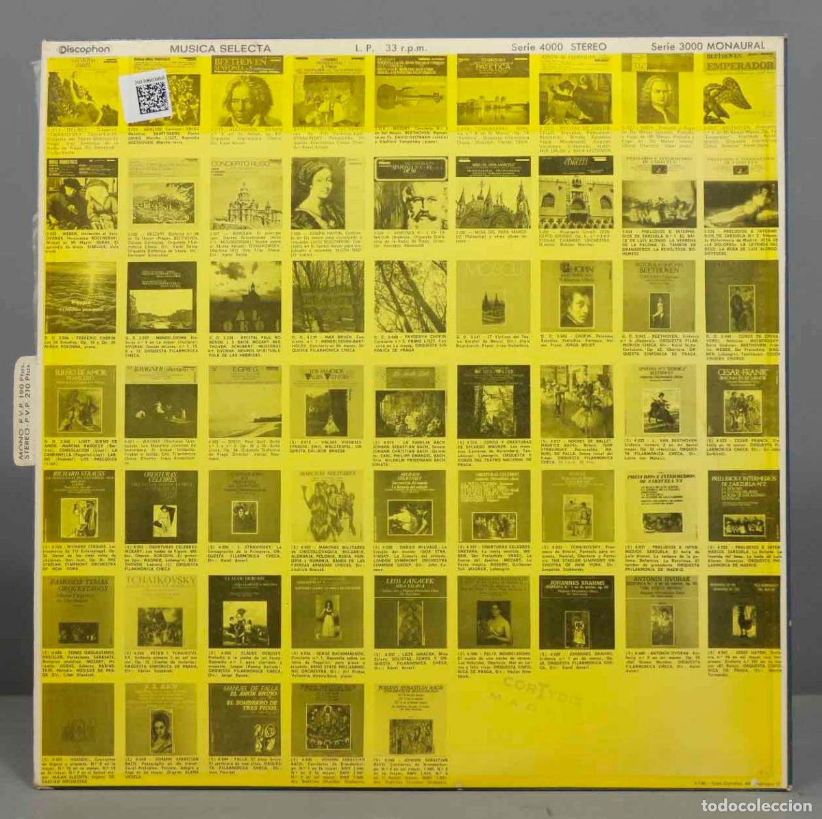 Discos de vinilo: LP. SUE&Ntilde;O DE AMOR. LISZT - Foto 2
